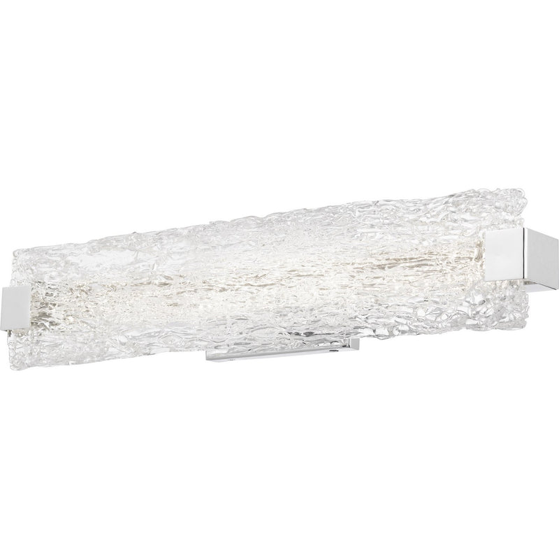 Winter 24" LED Bath Vanity Light in Polished Chrome