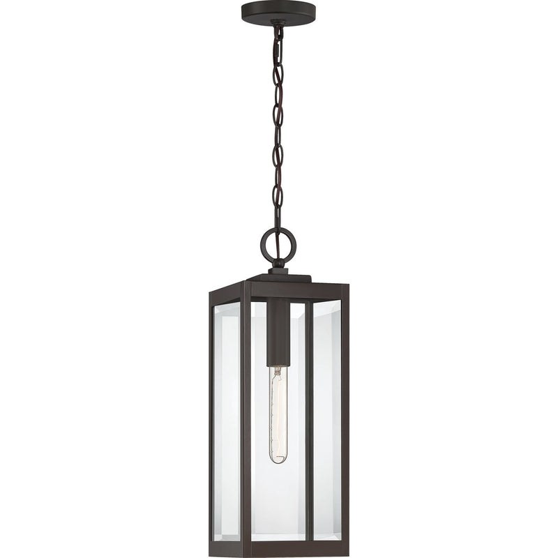 Westover Outdoor Hanging Lantern in Western Bronze