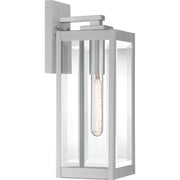 Westover Medium Outdoor Wall Lantern in Stainless Steel