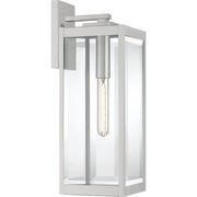 Westover Large Outdoor Wall Lantern in Stainless Steel