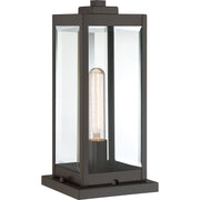 Westover 7.5" Outdoor Post Lantern in Western Bronze