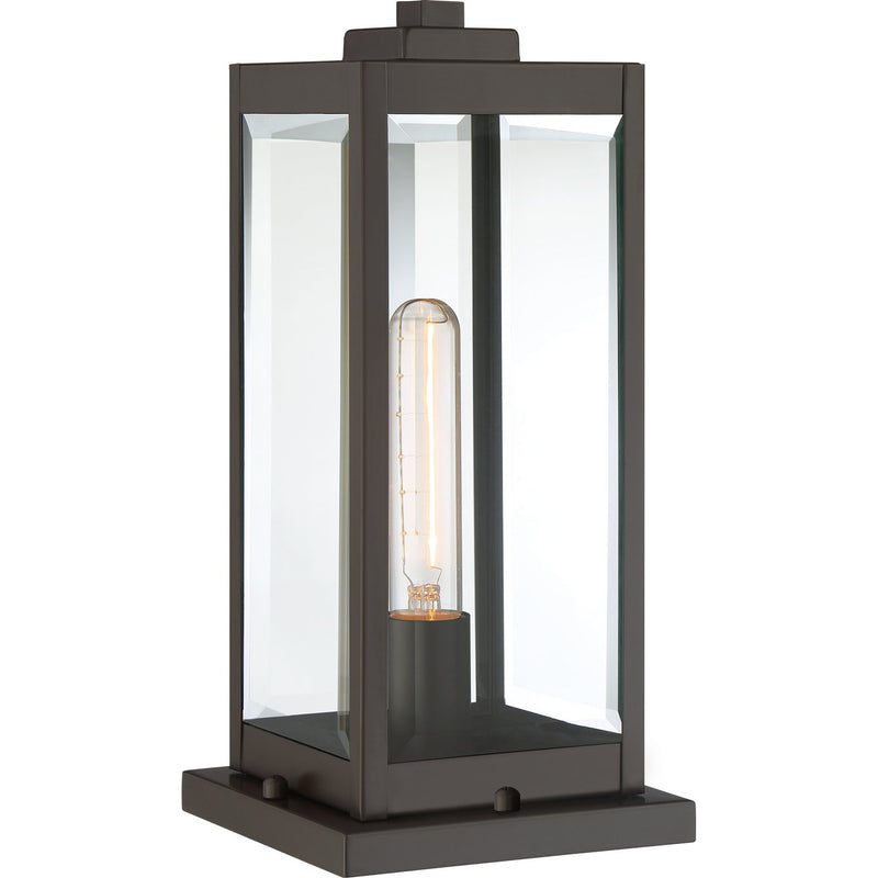 Westover 7.5" Outdoor Post Lantern in Western Bronze