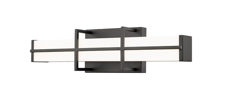 Harrison 1 Light 18" Vanity in Matte Black