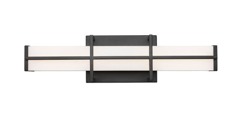 Harrison 1 Light 18" Vanity in Matte Black