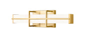 Harrison 1 Light 18" Vanity in Modern Gold