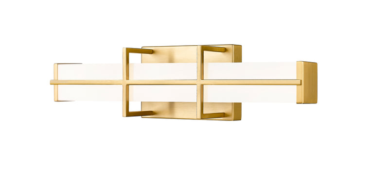 Harrison 1 Light 18" Vanity in Modern Gold