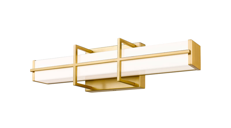 Harrison 1 Light 18" Vanity in Modern Gold