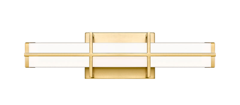 Harrison 1 Light 18" Vanity in Modern Gold