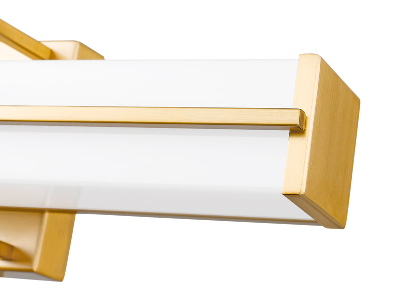 Harrison 1 Light 18" Vanity in Modern Gold