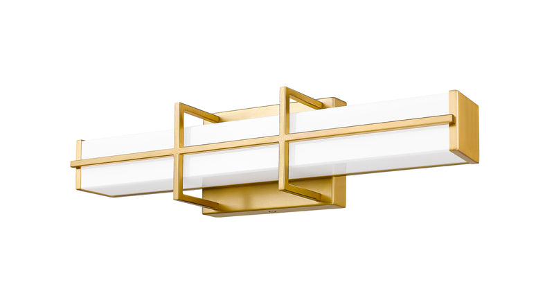 Harrison 1 Light 18" Vanity in Modern Gold