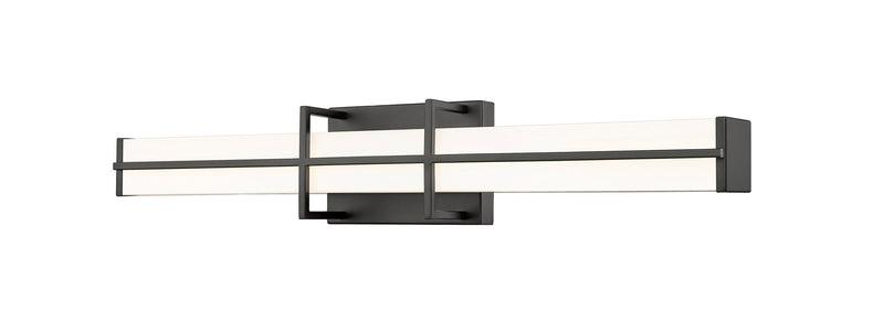 Harrison 1 Light 25" Vanity in Matte Black