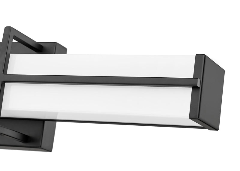 Harrison 1 Light 25" Vanity in Matte Black