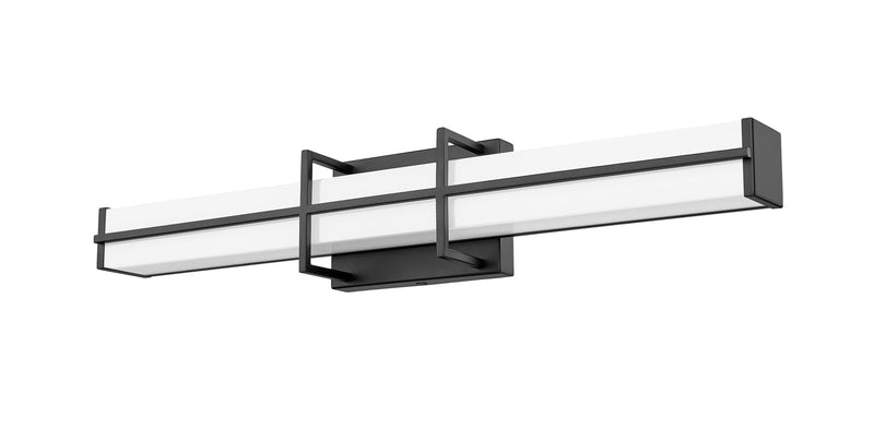 Harrison 1 Light 25" Vanity in Matte Black