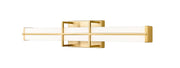 Harrison 1 Light 25" Vanity in Modern Gold