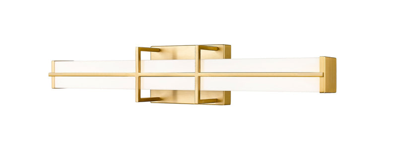 Harrison 1 Light 25" Vanity in Modern Gold