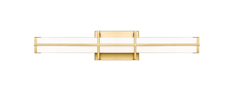 Harrison 1 Light 25" Vanity in Modern Gold