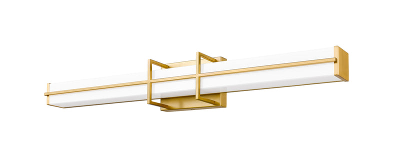 Harrison 1 Light 32" Vanity in Modern Gold