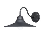 Dockside 1 Light Outdoor Wall Sconce in Black