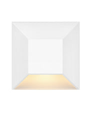 Nuvi Square Deck Sconce in Matte White