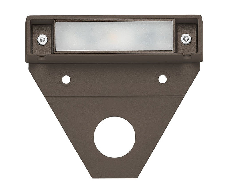Nuvi Small Hardscape Deck Sconce in Bronze