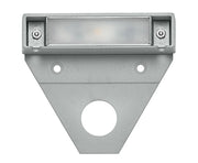 Nuvi Small Hardscape Deck Sconce in Titanium