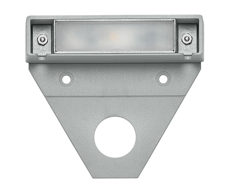 Nuvi Small Hardscape Deck Sconce in Titanium