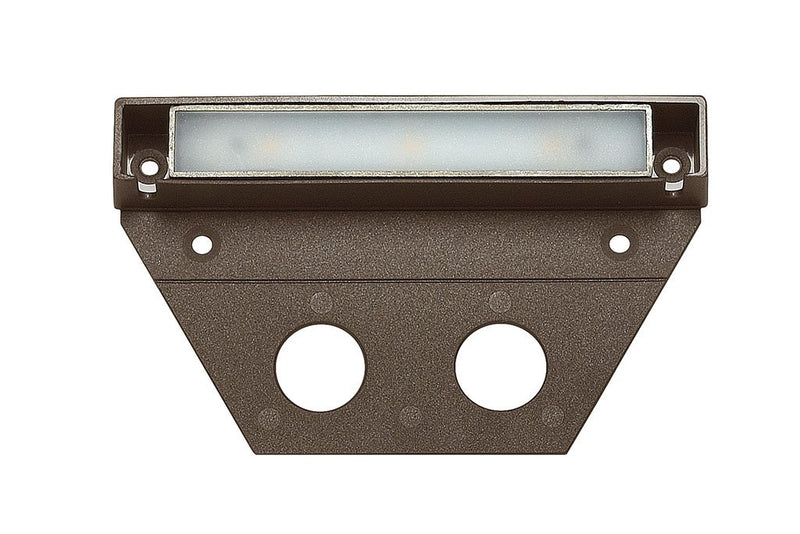 Nuvi Medium Hardscape Deck Sconce in Bronze
