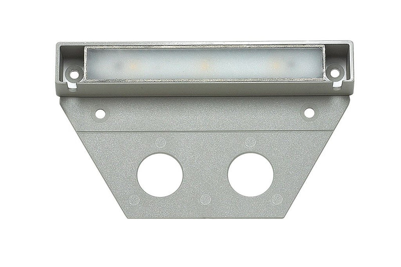 Nuvi Medium Hardscape Deck Sconce in Titanium