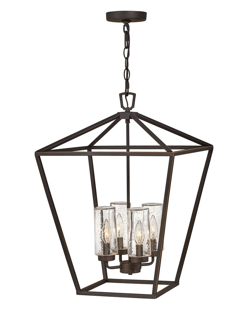 Alford Place 4-Light Outdoor Chandelier in Oil Rubbed Bronze