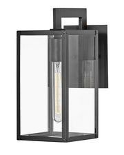 Max Small Outdoor Wall Lantern in Black