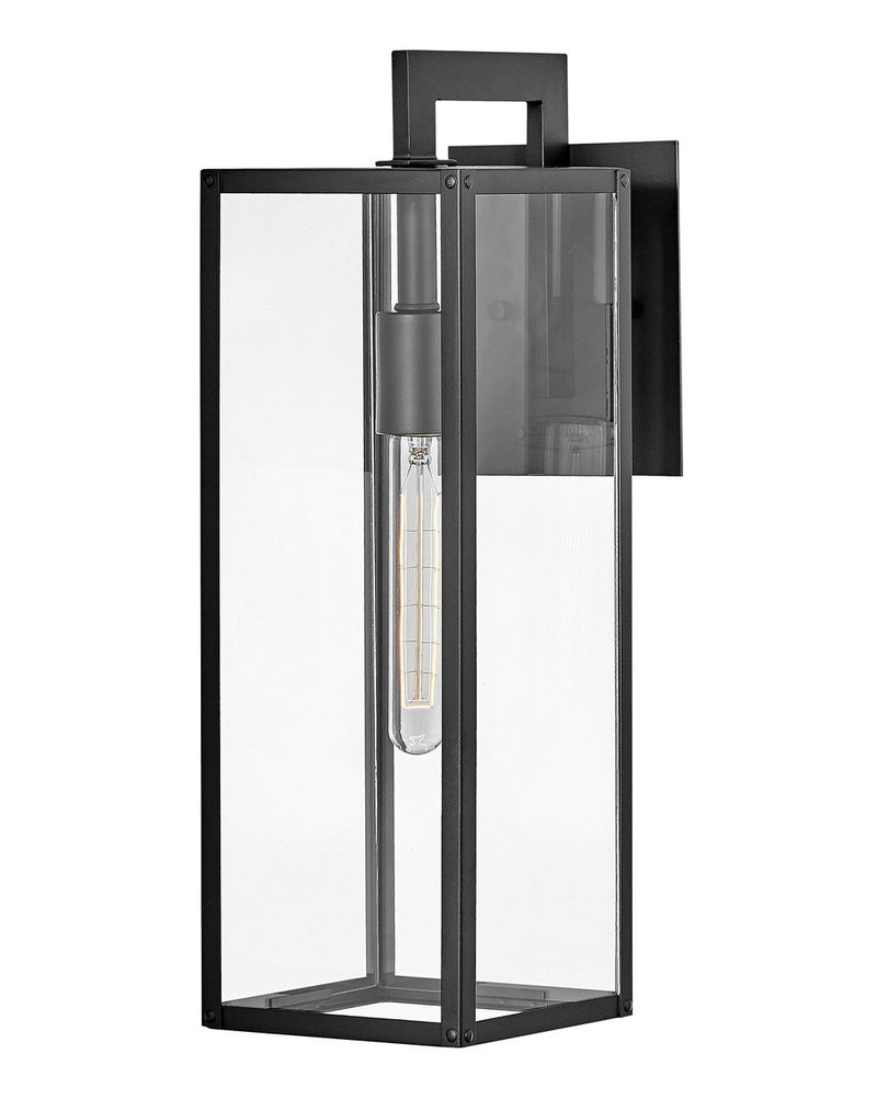 Max Medium Outdoor Wall Lantern in Black