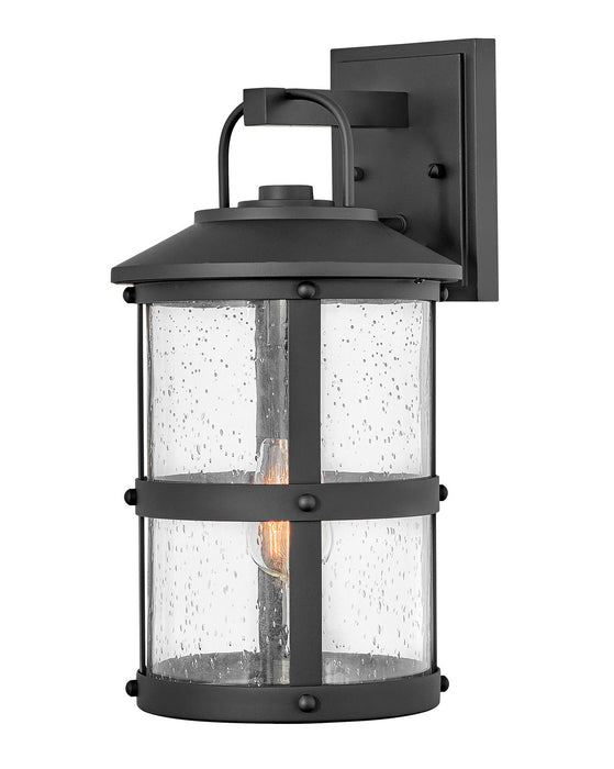 Lakehouse Medium Wall Mount Lantern in Black
