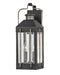 Fitzgerald Medium Wall Mount Lantern in Textured Black