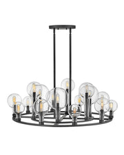 Alchemy 16-Light Chandelier in Black