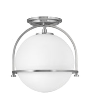 Somerset Semi-Flush Mount in Brushed Nickel