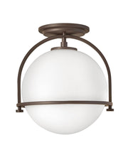 Somerset Semi-Flush Mount in Buckeye Bronze