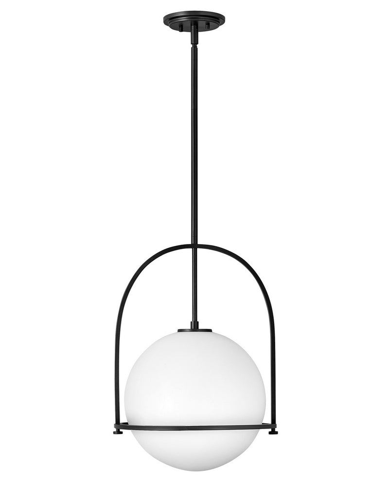 Somerset Large Pendant in Black
