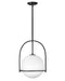 Somerset Large Pendant in Black
