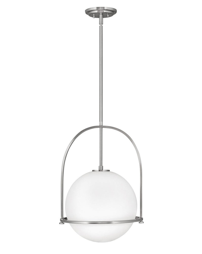 Somerset Medium Pendant in Brushed Nickel