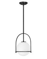 Somerset Small Pendant in Black