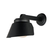 Habit 1 Light Outdoor Wall Sconce in Black