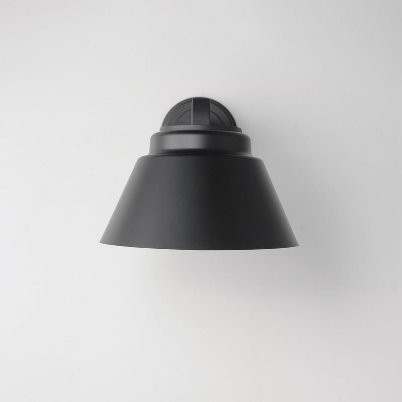 Habit 1 Light Outdoor Wall Sconce in Black