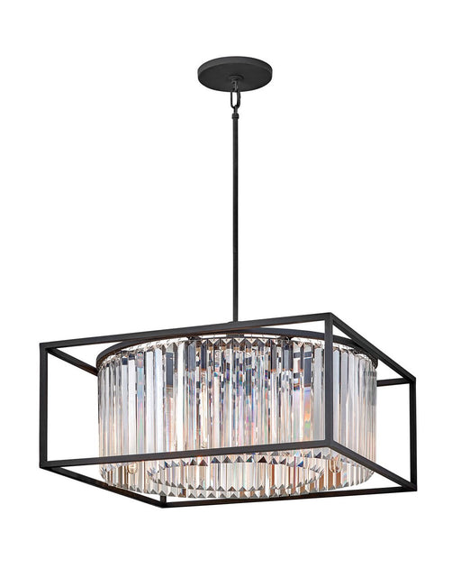 Giada 8-Light Pendant in Black