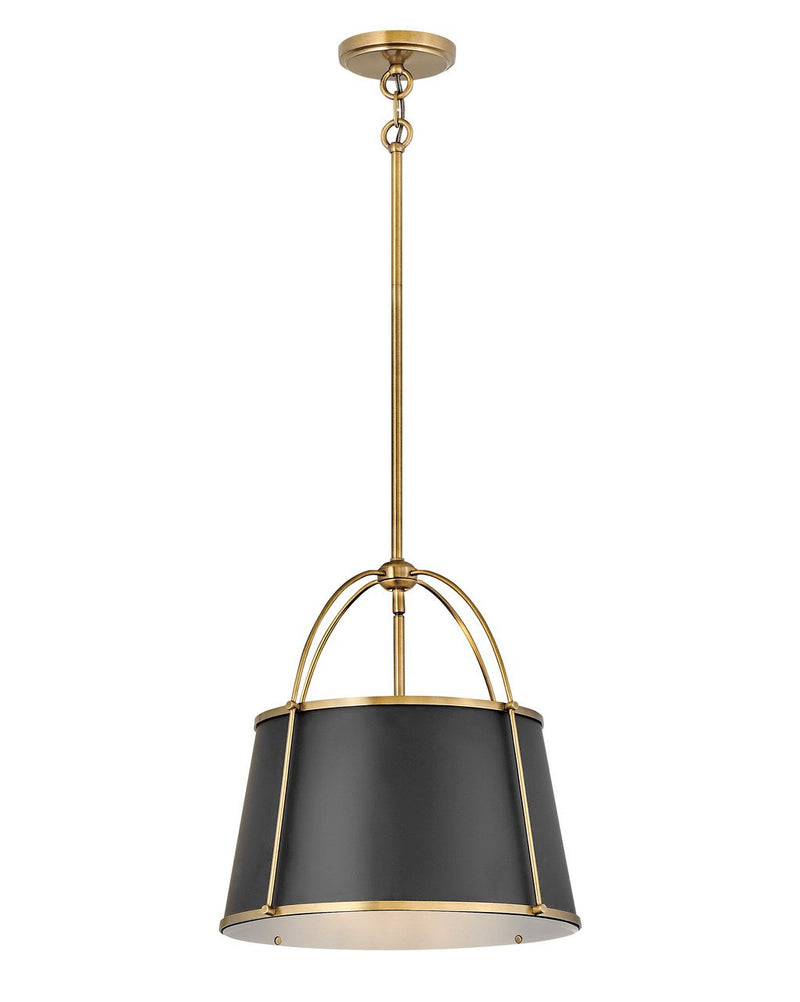 Clarke Pendant in Warm Brass