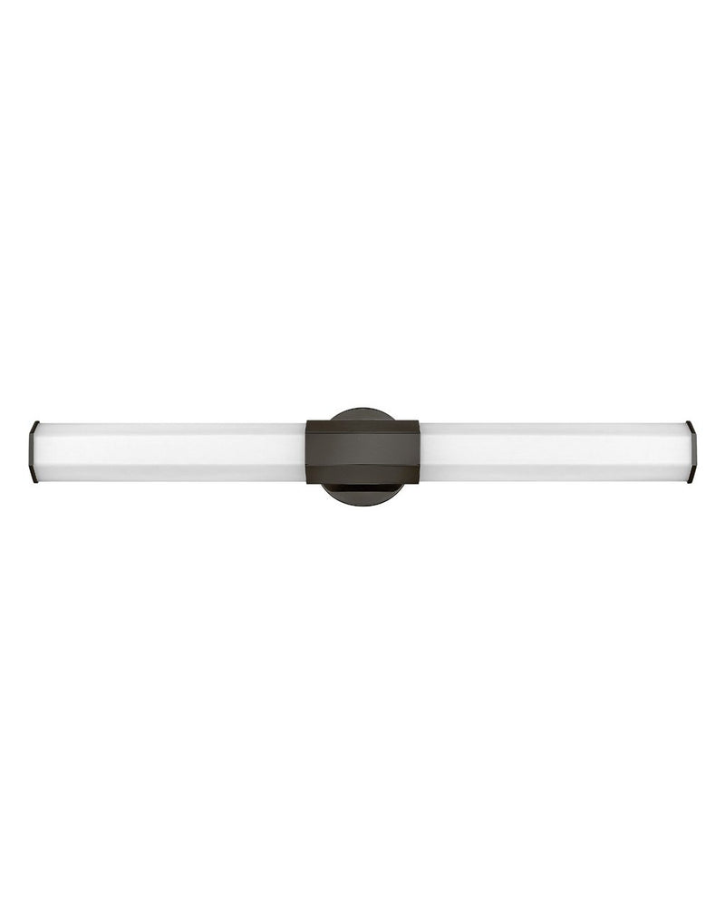 Facet 32" Bath Vanity Light in Black Oxide