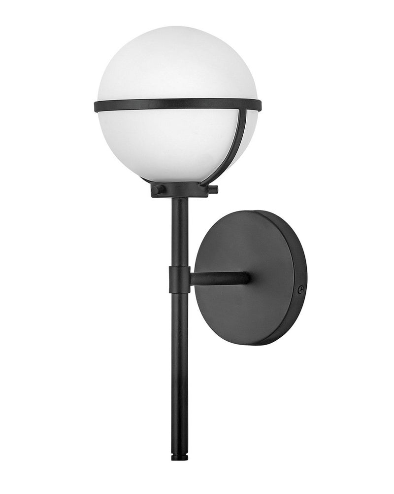 Hollis Bath Sconce in Black