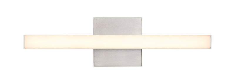 Trim 1 Light 18" LED Vanity in Brushed Polished Nickel