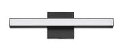 Trim 1 Light 18" LED Vanity in Flat Black
