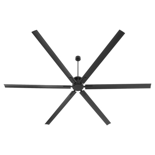 Zeus 120" 6-Blade Ceiling Fan in Matte Black