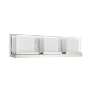 Duval 3-Light Bath Vanity Light in Polished Chrome